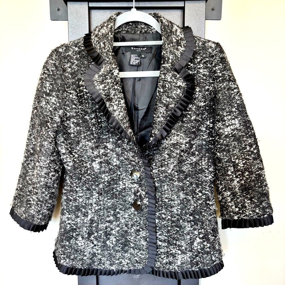 Sandro Boucle Blazer - size SP​​